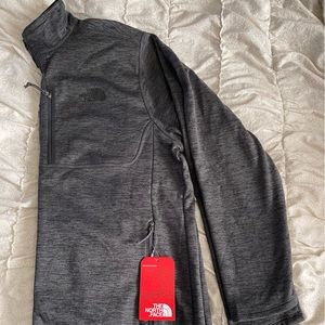 Mens XL North face jacket charcoal gray